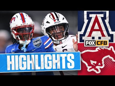 No. 17 Arizona Wildcats vs. SMU Mustangs Highlights | FOX College Football