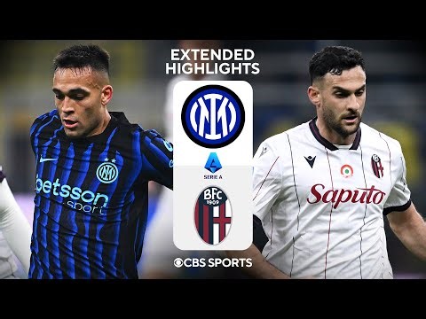 Inter vs. Bologna: Extended Highlights | Serie A | CBS Sports Golazo