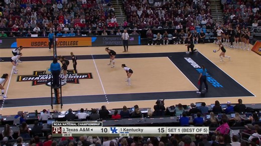 This kill from Kyndal Stowers 😱 Watch the NCAA Volleyball Championship on ABC and the ESPN App 🏐 | SEC Network