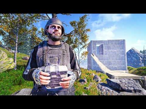 RAIDING MY FIRST BASE, RUNNING RIG 24/7 AND GOOSING? 🪿 - Rust