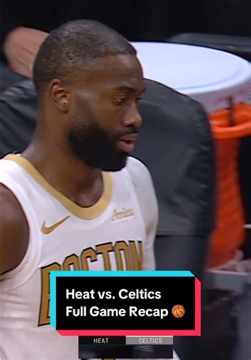The @Miami HEAT vs. @Boston Celtics action was nonstop—here’s how it went down. 🏀 Catch the full recap from tonight’s showdown. #NBA #NBAHighlights #MiamiHeat #BostonCeltics