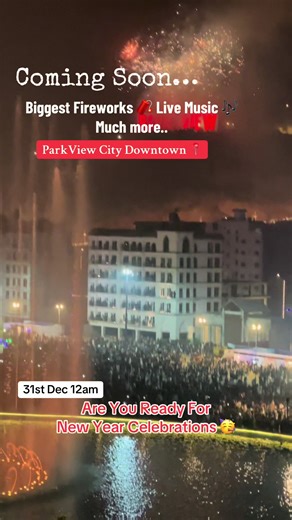 New Year Fireworks and Live Music in Islamabad