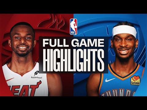 HEAT at THUNDER | FULL GAME HIGHLIGHTS | January 11, 2026