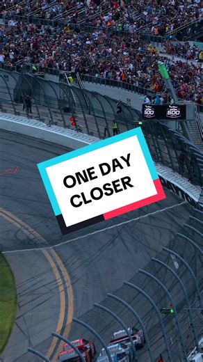 You're getting there and we're proud of you! #NASCAR #DAYTONA500