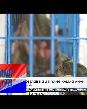 Lalaki, nang-hostage ng 2 niyang kamag-anak; sumuko kalaunan | Unang Balita