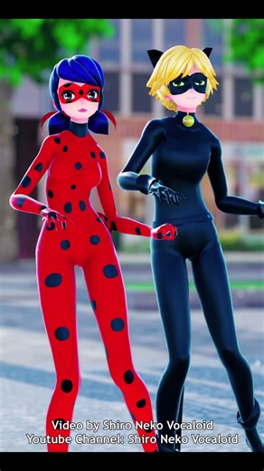 MMD Woman (Ladybug x Chat Noir) #miraculousladybug #ladybug