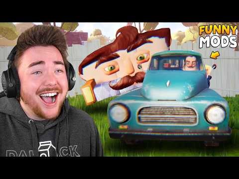 Hello Neighbor but its ONLY FUNNY MODS…