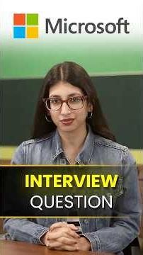 🧩 Can You Solve This Microsoft Interview Question? | Puzzles for Software Engineers 🔍