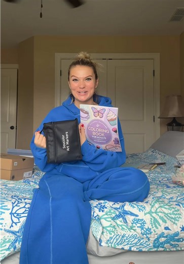 In my coloring girlie era #colortok #coloringbook #adultcoloringbook #markers #diy