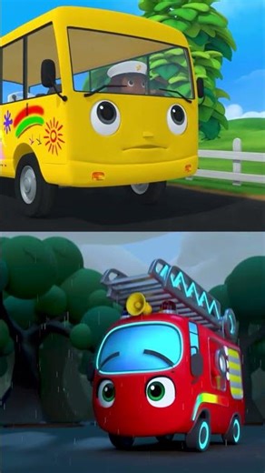🌧️🌞Do You Like Rain or Sunshine? Wheels on the Bus Keep Going! 🚌🎶