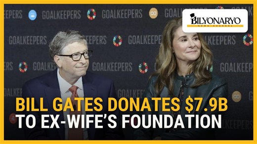 #BusinessBrief | Contrary to what many might assume, Bill Gates donates billions to his ex-wife’s foundation while contributing only millions to his own — turning personal philanthropy into a statement on impact. | Bilyonaryo News Channel