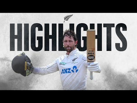 A Record-Breaking Double 💯! | Highlights And Interviews | New Zealand v West Indies | 3rd Test Day 4
