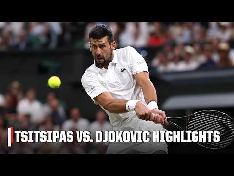 Second Round: Stefanos Tsitsipas vs. Novak Djokovic | Full Match Highlights | Wimbledon 2026