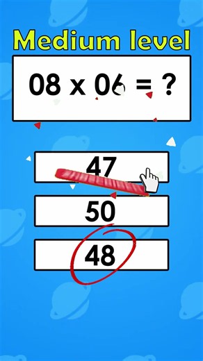 Quick Math practice