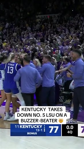 Kentucky Upsets LSU with Buzzer-Beater Win