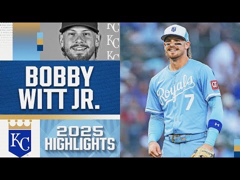 Bobby Witt Jr.'s BEST MOMENTS with the Royals! 👑 (2025 highlights)