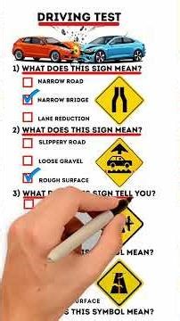 USA Road Signs Test | DMV Written Exam Quiz | Can You Pass?