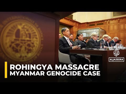 ICJ hears genocide case against Myanmar over Rohingya killings