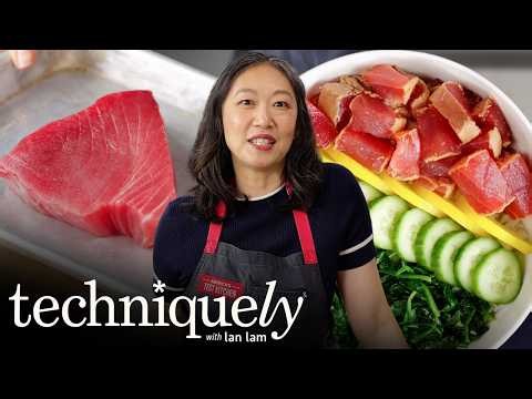 How to Prepare Raw Fish Safely at Home | Techniquely with Lan Lam