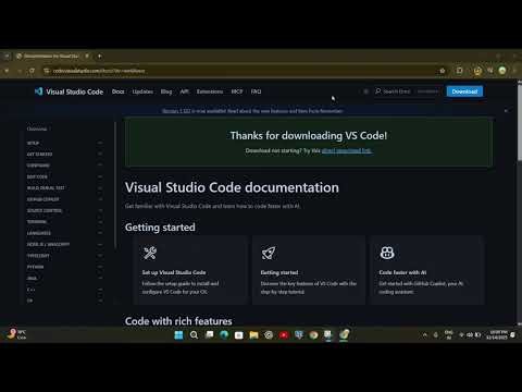 How to Install VS Code on Windows 10/11 (2025) | Beginner Setup