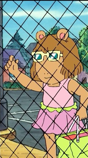 D.W.'s Iconic Pool Moment 😅 | Arthur | PBS KIDS #Shorts
