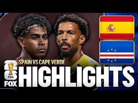 Spain vs Cape Verde Highlights 🌎🏆 2026 FIFA World Cup™