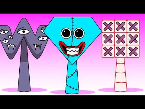 New Sprunki OC All Phases Compilation (Thirteen, Diamond, W, Twelve)