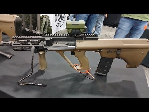 STEYR AUG DIE HARD Display Merry Christmas & Jeff Cooper Scout Rifle Mountain Woods Survival Hunting