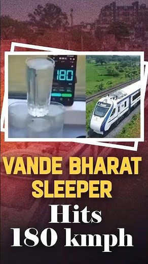 Vande Bharat Sleeper Clears High-Speed Safety Trial