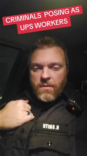 CRIMINALS POSING AS UPS WORKERS #EVERYONE #DANGER #CRIMINALS #fakeupsdriver #FYP