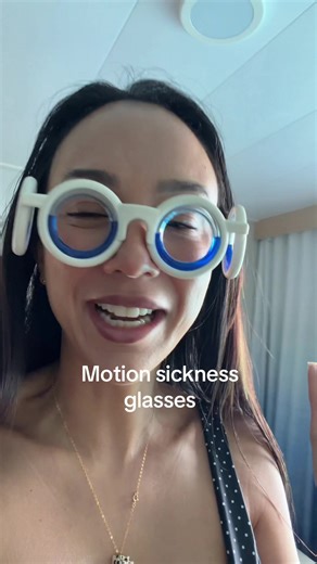 I knew my motion sickness glasses would come in handy 🤣 | glasses
