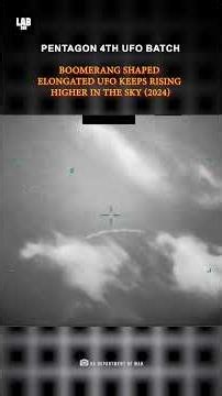 🚨Pentagon 4th UFO Batch Out!🚨 This UFO Wouldn't Stop Climbing