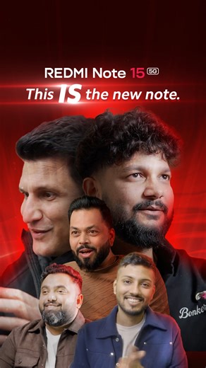 From the Note that started it all to the one that redefines it. Top tech experts journey through the legacy to the all-new #REDMINote15 5G. The legend has evolved. Launching on 6th January, 2026. #FasterStrongerSimplyBetter #108MasterPixelEdition Know More: bit.ly/REDMINote15-5G | Redmi India