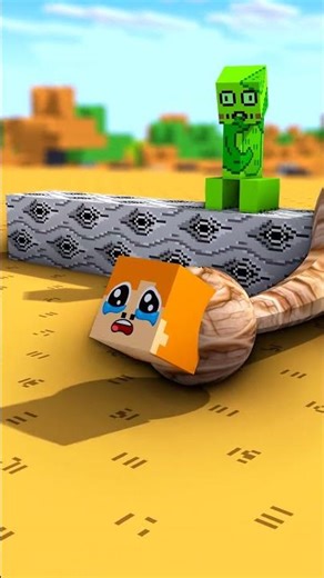 Savanna???!!! - Alex and Steve Adventures #minecraft #shorts