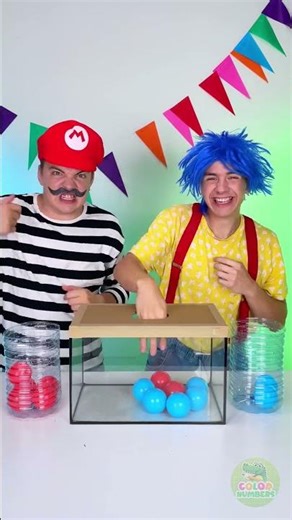 🔴🔵 Grab the Ball! Color Speed Challenge!