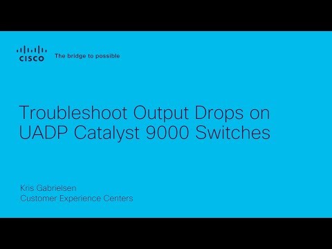 Troubleshooting Output Drops on Cisco Catalyst 9000 (UADP) Switches | Step-by-Step Analysis