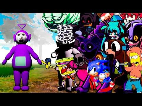 NOCTURNAL PROTOCOL but Every Turn a Different Character Sings 🎶 (FNF Nocturnal Protocol BETADCIU)