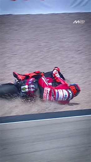 Marc starts Friday with a tumble at Turn 3! 💥