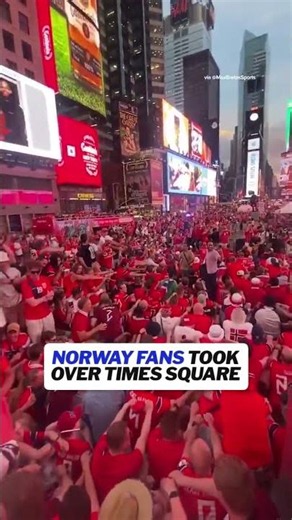 What an absolutely wild scene 🤯 #worldcup #norway