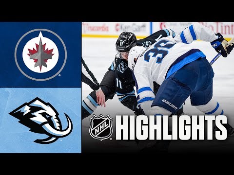 Jets vs. Mammoth | NHL Highlights | December 21, 2025