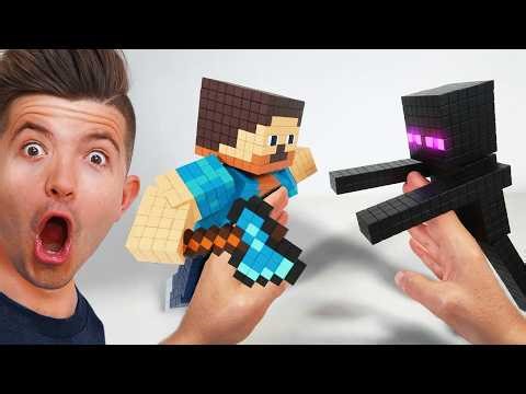 Reacting to Satisfying Minecraft Magnet Animations!