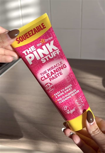 The Pink Stuff SQUEEZABLE Paste: Easy Cleaning Solution