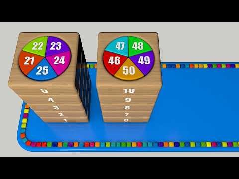 Count to 100 Song for Kids | Learn Numbers 1-100 with Colorful Blocks