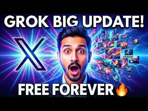 GROK BIG UPDATE: Free Image Editing + AI Video Generator With Dialogue