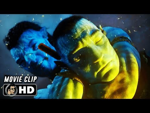 Quaritch Vs Jake - Final Fight Scene | AVATAR: THE WAY OF WATER (2022) Movie CLIP HD