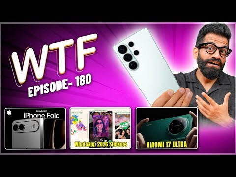 iPhone Fold Details | Galaxy S26 Ultra Leaks | LG Robot | ISRO | Episode 180 | Technical Guruji🔥🔥🔥