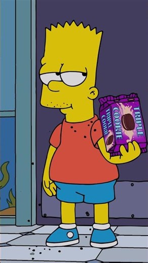 bart plays a prank on the dentist 😂 #thesimpsons