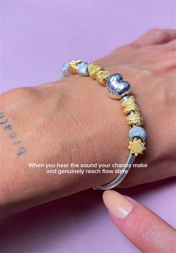 Lock in and load up 🔒 #PandoraMinis #CharmBracelet #ASMR | Charm Bracelet