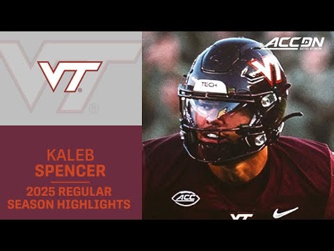 Kaleb Spencer 2025 Regular Season Highlights | Virginia Tech Linebacker
