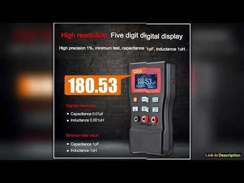 MLC500 LCD High Accuracy Capacitor Meter Professional Measuring Capacitance Resistance Capacitor